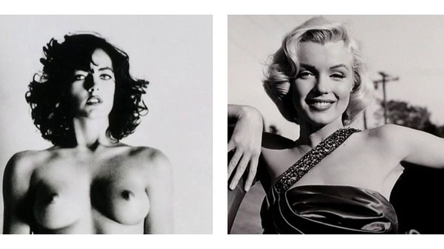 Marylin Monroe et les nus de Helmut Newton : des clichés rares réunis