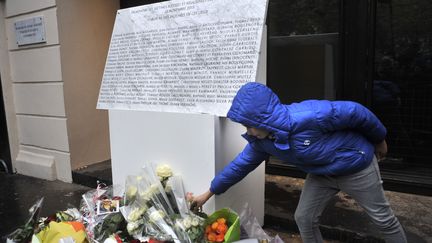 Commémoration des attentats du Bataclan, avec un concert, un an après, le 13 novembre 2016. (SERGE ATTAL / ONLY FRANCE)