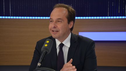 Jean-Christophe Lagarde, président de l’UDI, député-maire de Drancy. (RADIO FRANCE / JEAN-CHRISTOPHE BOURDILLAT)