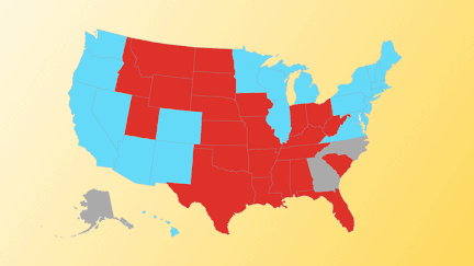 Joe Biden élu 46e président des États-Unis, découvrez la carte des résultats Etat par Etat (FRANCEINFO)