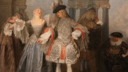 Les comediens francais par Watteau (détail)
 (GINIES/SIPA)