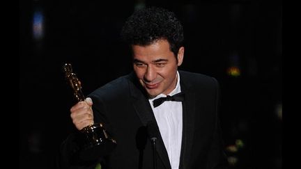 Ludovic Bource, lauréat aux Oscars (26/02/2012)
 (AFP / Robyn Beck)