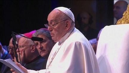 Visite du pape à Marseille : un homme aux discours politiques percutants (Franceinfo)