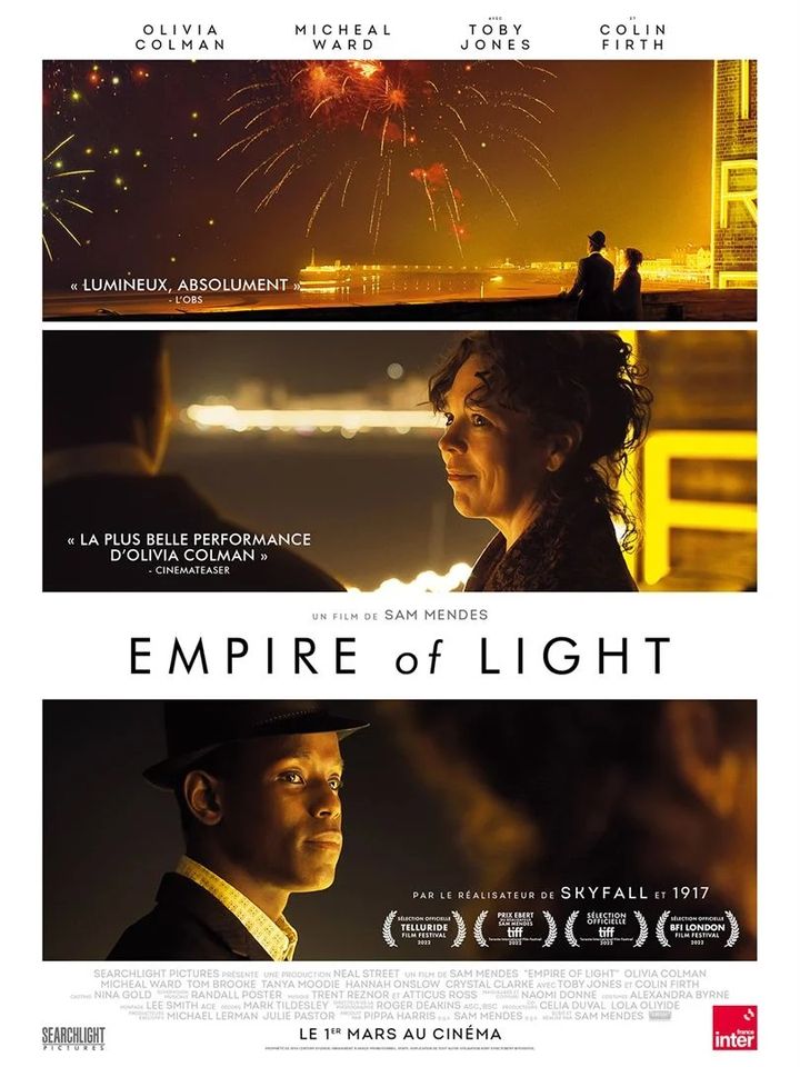 L'affiche de "Empire of Light" de Sam Mendes (2023). (THE WALD DISNEY COMPANY FRANCE)