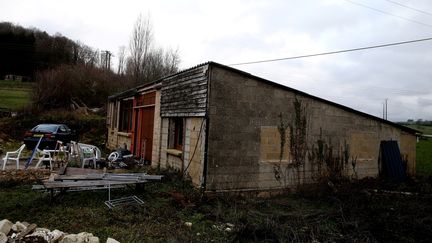 La maison de Michel Fourniret à&nbsp;Floing, près de Sedan (Ardennes), le 19 décembre 2018. (FRANCOIS NASCIMBENI / AFP)