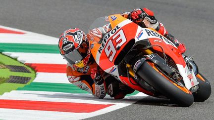 L'Espagnol Marc Marquez à l'attaque