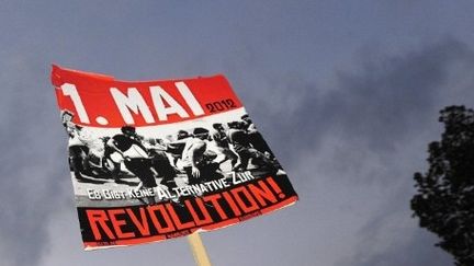 Quand le 1er mai se transforme en appel à la révolution à Berlin, en Allemagne. (AFP PHOTO / JOHN MACDOUGALL)