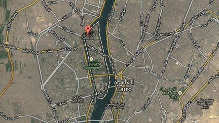 Le Fran&ccedil;ais a &eacute;t&eacute; arr&ecirc;t&eacute;&nbsp;dans le quartier hupp&eacute; de Zamalek, au centre du Caire (Egypte). (GOOGLE MAPS)