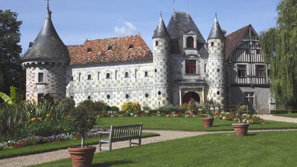 Le château-musée de Saint-Germain-de-Livet, dans le Calvados, membre du Réseau des musées de Normandie (octobre 2012) (NICOLAS THIBAUT / PHOTONONSTOP / AFP)