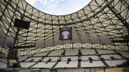 Le stade Vélodrome porte bien son nom (BERTRAND LANGLOIS / AFP)