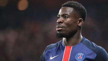 &nbsp; (Le joueur du PSG, Serge Aurier, était entendu par la police depuis lundi © SIPA)