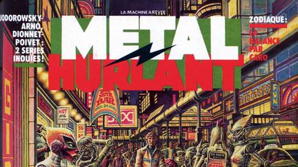 Le numéro 79 de "Métal Hurlant" (LES HUMANOÎDES ASSOCIES)