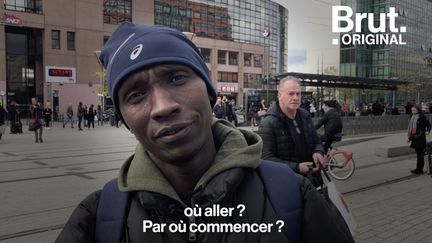 VIDEO. "Tout recommencer à zéro, ça n'a pas été facile" : il a dû fuir le Kenya pour la France (BRUT)