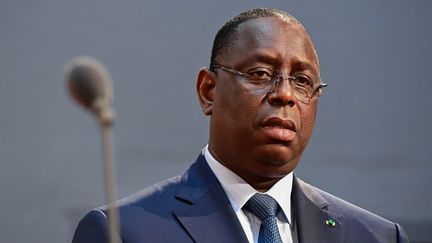 Macky Sall, président du Sénégal. (TOBIAS SCHWARZ / AFP)