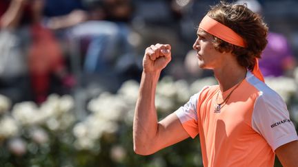 La satisfaction d'Alexander Zverev (GIUSEPPE MAFFIA / NURPHOTO)