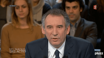 Fran&ccedil;ois Bayrou &agrave; "Des paroles et des actes"