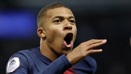 Kylian Mbappé lors du match PSG-Lille au Parc des Princes, à Paris, le 2 novembre 2018. (MEHDI TAAMALLAH / NURPHOTO / AFP)