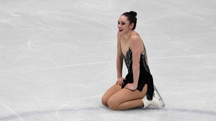 La Canadienne Kaetlyn Osmond (MIGUEL MEDINA / AFP)