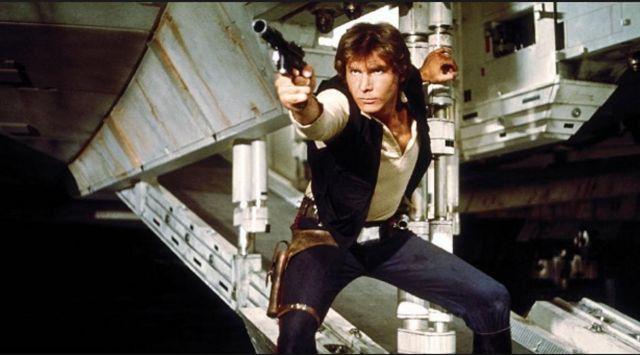 Harrison Ford dans le rôle de Han Solo dans "Star Wars -Episode 5 : L'Empire contre-attaque" de Irwin Kirshner. (TWENTIETH CENTURY FOX FRANCE)