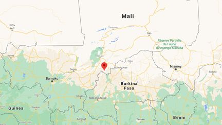 Plusieurs attaques sont survenues à Sokoura, au Mali, dans la nuit de lundi 12 à mardi 13 octobre 2020 puis dans la matinée du mardi, faisant au moins 24 morts, dont 12 civils, selon un bilan provisoire.&nbsp; (GOOGLE MAPS)