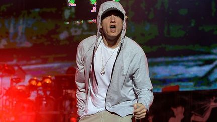 Eminem au Stade de France le 22 août 2013
 (PIERRE ANDRIEU / AFP)