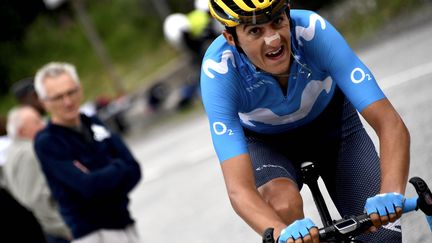 Marc Soler remporte son premier succès d'étape sur un grand tour (JEFF PACHOUD / AFP)