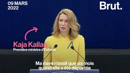 Au Parlement européen, la Première ministre d'Estonie Kaja Kallas a livré un poignant discours durant lequel elle a rappelé l'importance des valeurs de solidarité.