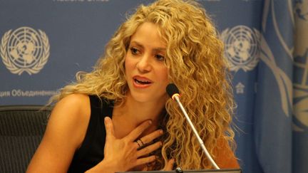 La chanteuse colombienne Shakira en 2015
 (MAURIZIO GUERRERO / NOTIMEX / AFP)