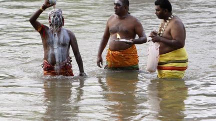 Cette f&ecirc;te hindoue se d&eacute;roule lors de la pleine lune du mois Tai (mi-janvier &agrave; mi-f&eacute;vrier)&nbsp;selon le calendrier tamoul. (LAI SENG SIN / AP / SIPA)