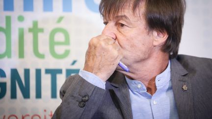 Nicolas Hulot le 20 juillet 2018. (THOMAS PADILLA / MAXPPP)