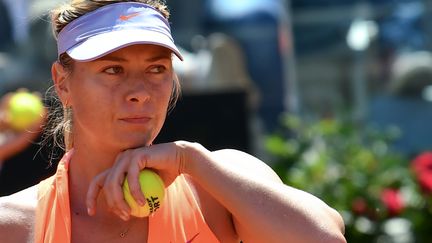 Maria Sharapova, le 15 mai 2017, à&nbsp;Foro Italico, en Italie.&nbsp; (SILVIA LORE / NURPHOTO)