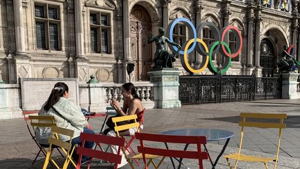 A "safe place" will open on July 14 on the Place de l'Hôtel de Ville in Paris, to prevent sexual or sexist violence that could mar the Paris 2024 Olympic Games (illustrative photo). (BEHROUZ MEHRI / AFP)