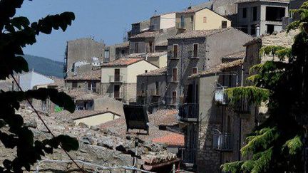 La municipalité de Gangi en Sicile vend pour un euro les maisons abandonnées du village (AFP)