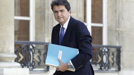 Pierre Lellouche, secrétaire d'Etat aux Affaires européennes, à l'Elysée, le 28 juillet 2010. (AFP)