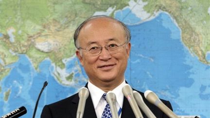 Le Japonais Yukiya Amano prendra son poste à la tête de l'AIEA en décembre 2009 (© AFP PHOTO / JIJI PRESS)