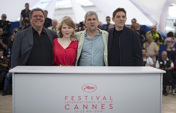 Photo Call de "Rester Vertical" d'Alain Guiraudie
 (IAN LANGSDON/EPA/MaxPPP)