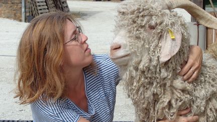 La ferme de Brisannes, située à la Bazouge-​de-Chémeré près de Meslay-du-Maine en Mayenne, dévoile son élevage de chèvres à l'occasion des Journées nationales de l'agriculture. (JNA)