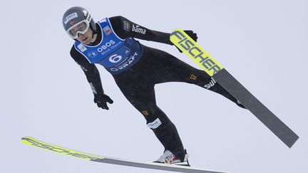 Jarl Magnus Riiber a été testé positif au COVID-19, jeudi, a annoncé le comité olympique norvégien. (GEIR OLSEN / NTB)