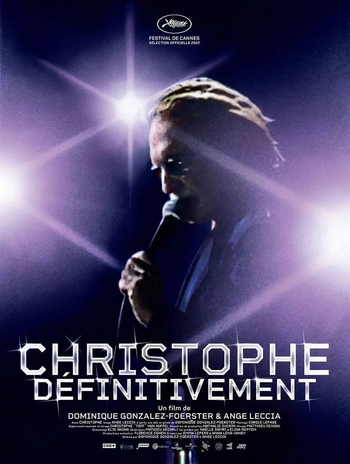 The movie poster "Christophe...definitely".  (NEW STORY)