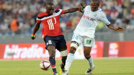 Le duel entre le Losc et l'OM (ABDELHAK SENNA / AFP)