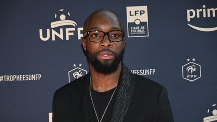 L'ancien international français Lassana Diarra lors des Trophées UNFP 2023, le 28 mai 2023. (BERTRAND GUAY / AFP)