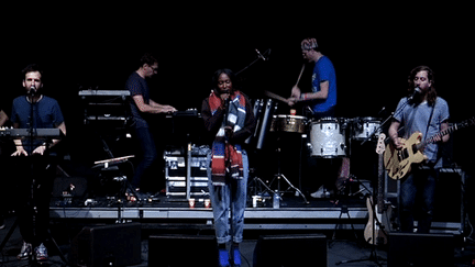 Le groupe "Rocky" au Marché des Musiques Actuelles 2014
 (Culturebox / capture d&#039;écran)