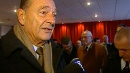 Jacques Chirac (mars 2008).