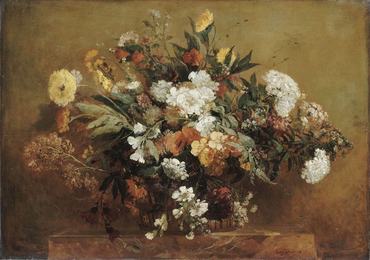 Eugène Delacroix, "Bouquet champêtre", vers 1850, Lille, Palais des Beaux-Arts (© RMN-Grand Palais (PBA, Lille) / René-Gabriel Ojeda)