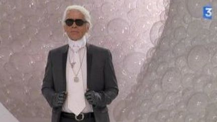 Monsieur K. habille le mythe Lagerfeld
 (Culturebox)