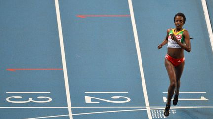 L'Ethiopienne Tirunesh Dibaba (ANTONIN THUILLIER / AFP)