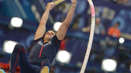 Le perchiste français Renaud Lavillenie