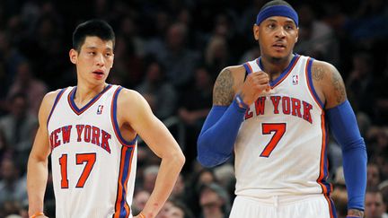 Carmelo Anthony et Jeremy Lin ont participé ensemble à la victoire des Knicks