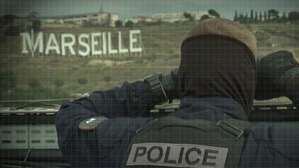 L'arrestation de Félix Bingui, chef présumé du Clan Yoda, l'un des plus gros gangs du trafic de drogue de Marseille, est un exemple de la prise massive des enquêteurs. (FRANCE 2)