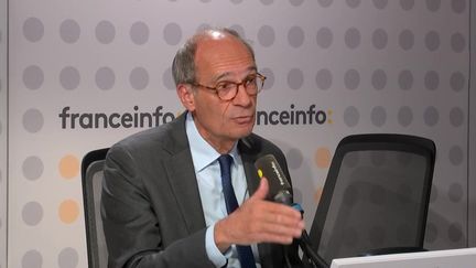 Eric Woerth, invité de franceinfo le lundi 30 septembre 2024. (FRANCEINFO/RADIOFRANCE)